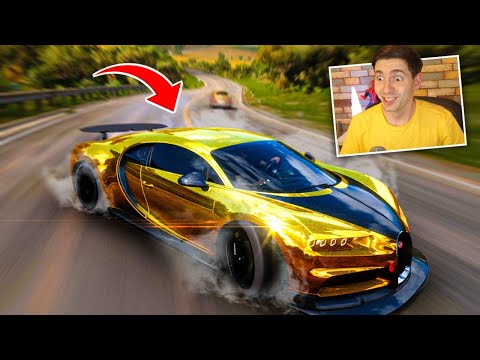 FORZA HORIZON 5 – GANHEI uma BUGATTI DE OURO $10,0000,000!