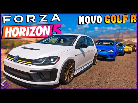 FORZA HORIZON 5 – GOLF NEM É CARRO DIZ ELE! NOVO GOLF R 2021