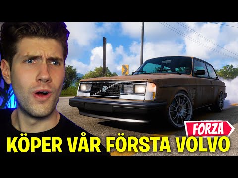 FORZA HORIZON 5 – KÖPER VOLVO 242 & SLADDAR PÅ ISEN *BYGGER DRIFTBIL*