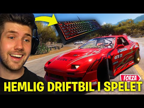 FORZA HORIZON 5 – LÅSER UPP SPELETS BÄSTA HEMLIGA DRIFTBIL & SPELAR MED TANGENTBORD! *FÖRSTA GÅNGEN*