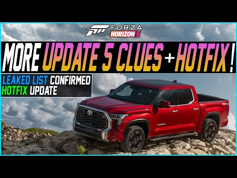 Forza Horizon 5 – MORE New Update 5 Clues! – 2nd Car + HotFix Update