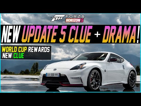 Forza Horizon 5 – NEW Update 5 Clue + World Cup Reward DRAMA!