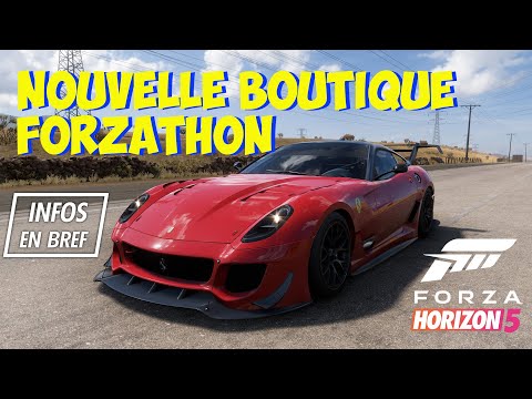 Forza Horizon 5 Nouvelle boutique Forzathon