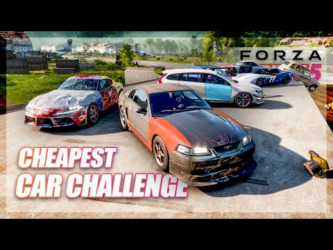 Forza Horizon 5 – The CHEAPEST Car Challenge!