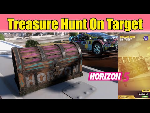Forza Horizon 5 Treasure Hunt On Target – How to do it