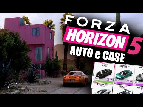 FORZA HORIZON 5: TUTTE le AUTO + PRIMA CASA