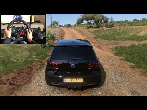 Forza Horizon 5 Volkswagen Golf 6 R – Logitech g29 gameplay