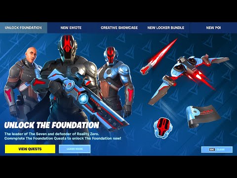 FOUNDATION NOW AVAILABLE in Fortnite UPDATE!