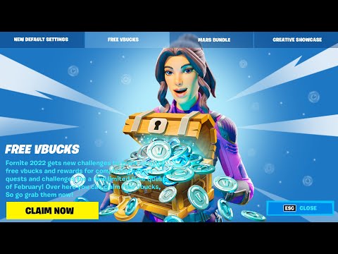 FREE VBUCKS REWARD for EVERYONE!