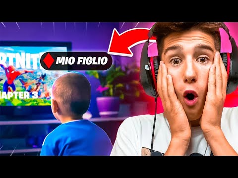 HO SCOPERTO di avere UN *FIGLIO* che GIOCA a FORTNITE!! Assurdo