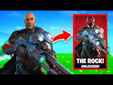 How to do FOUNDATION Challenges! Unlocking THE ROCK! (Fortnite Chapter 3)