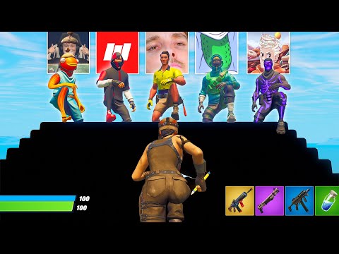 I 1v1d 20 FAMOUS Youtubers In Fortnite!