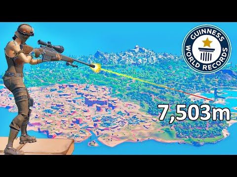 I Broke 20 World Records in Fortnite!