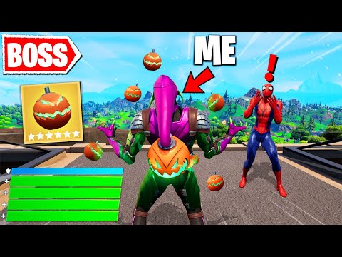 I Pretended I'm GREEN GOBLIN to Destroy SPIDERMAN