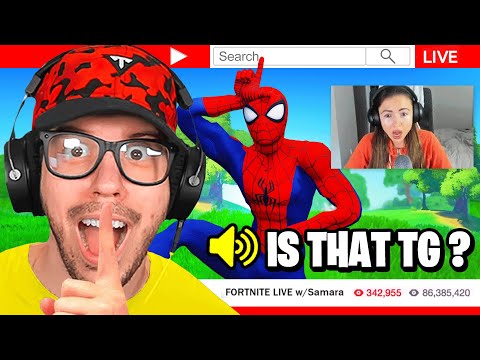 I went UNDERCOVER in a SPIDER-MAN ONLY tournament! (Fortnite)