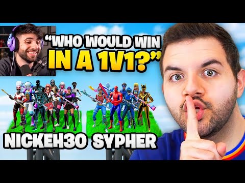 I Went UNDERCOVER in SypherPK's Fortnite Trivia!