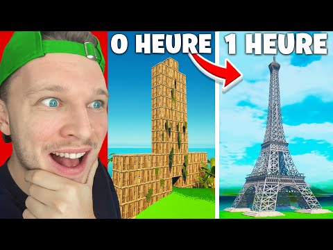 J'ai donné 1 HEURE à ces 10 joueurs pour construire CE QU'ILS VEULENT sur Fortnite…