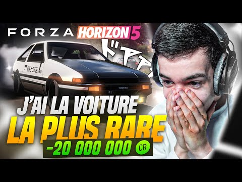 J'AI LA VOITURE LA PLUS RARE DE FORZA HORIZON 5 ! 🔥 (tah Initial D)