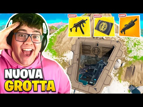 LA NUOVA GROTTA E IL NUOVO BOSS MITICO SU FORTNITE!😱 *AGGIORNAMENTO PAZZESCO*