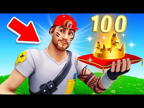 Ma 100 ème COURONE sur FORTNITE !