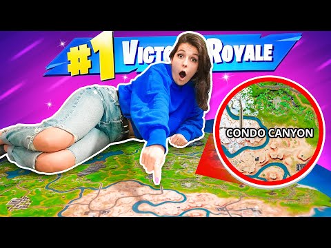 Ma COPINE décide où j'atterris sur FORTNITE
