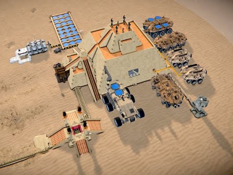 Mad Wasteland Rover Server Tour – Space Engineers