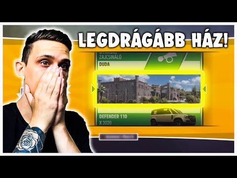 MEGVETTEM A LEGDRÁGÁBB HÁZAT A JÁTÉKBAN + SUPER WHEELSPINEK | FORZA HORIZON 5