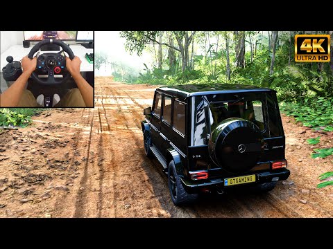 Mercedes-AMG G65 | Offroading | Forza Horizon 5 | Logitech g29 gameplay