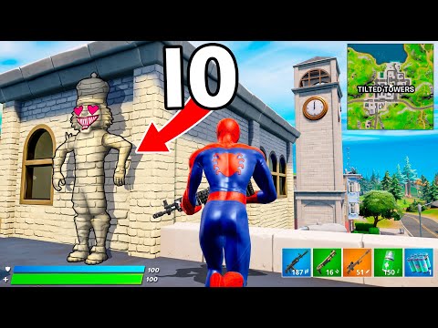 MI NASCONDO A PINNACOLI CONTRO 100 GIOCATORI! – Fortnite