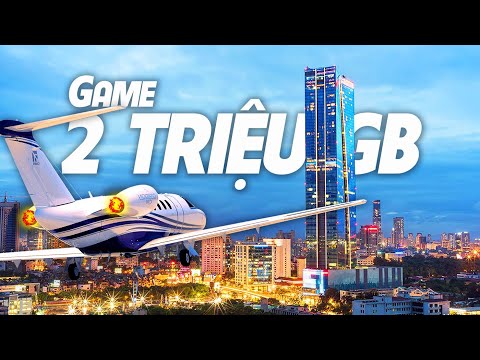Microsoft FLIGHT SIMULATOR #1: CHƠI THỬ GAME 2 TRIỆU GB DUNG LƯỢNG !!! Tôi bay khắp thế giới !!!