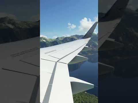 Microsoft Flight Simulator 2020 | Leaving The Bay of Kotor #shorts