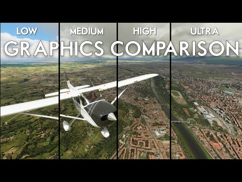 Microsoft Flight Simulator 2020 – Low vs Ultra GRAPHICS COMPARISON