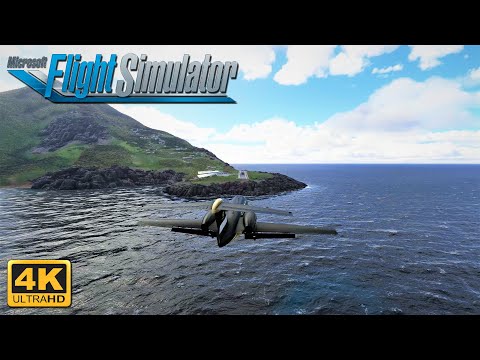 Microsoft Flight Simulator 2020 – PRIVATE JET GO AROUND AT SMALLEST AIRPORT! – Maximum Graphics – 4K