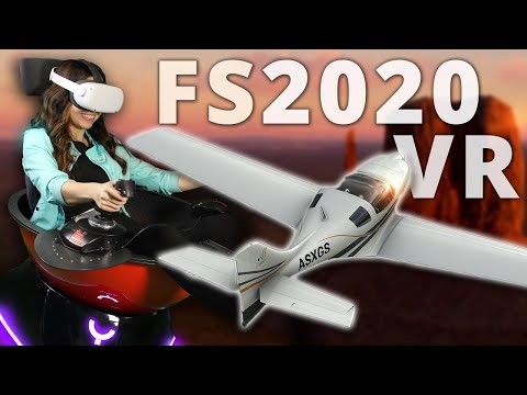 Microsoft Flight Simulator 2020 VR Is AWESOME!! Gameplay & Setup Guide