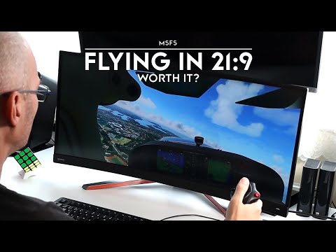 Microsoft Flight Simulator – BenQ Mobiuz EX3415R – Is Ultrawide Worth It?