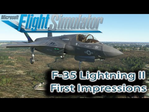 Microsoft Flight Simulator | IndiaFoxTecho F-35 | First Impressions