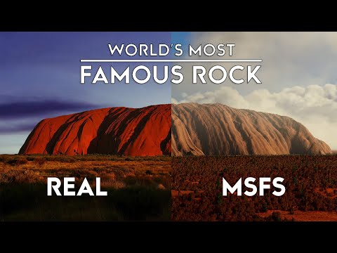 Microsoft Flight Simulator – The Worlds Most Famous Rock – Uluru
