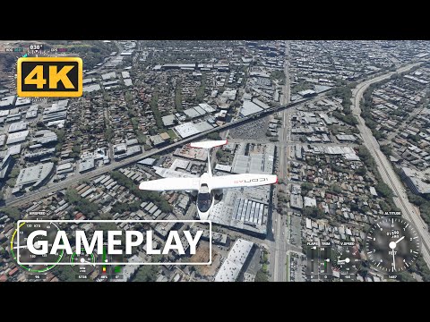 Microsoft Flight Simulator Xbox Series X Controller Gameplay 4K