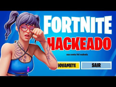 MINHA CONTA DO FORTNITE FOI HACKEADA (ADEUS)