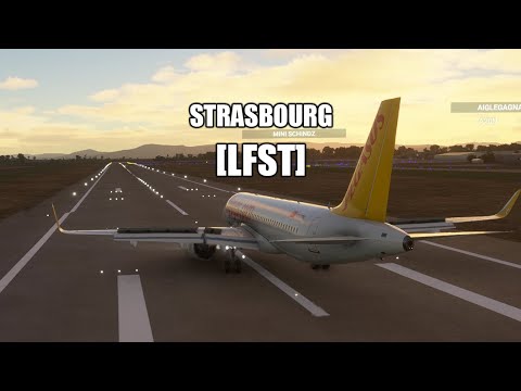 Mükemmel Bir Pist! – [LFST] Strasbourg Fransa – Microsoft Flight Simulator 2020 #Shorts
