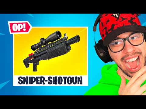 New SNIPER SHOTGUN in Fortnite! (Overpowered)