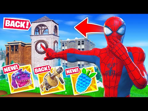 NEW UPDATE! TILTED TOWERS is BACK! (Fortnite Chapter 3)
