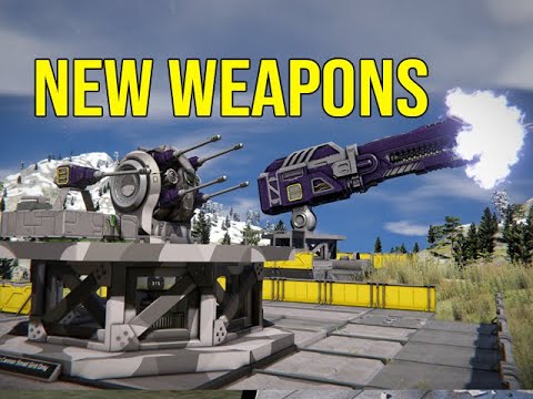 New Weapons Warfare Update – Space Engineers