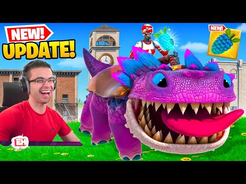 Nick Eh 30 reacts to Tilted Towers and Klombos in Chapter 3!