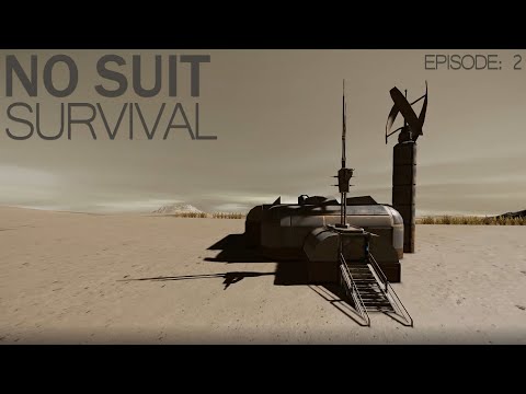No Suit Survival: Ep. 2 Iron – Space Engineers