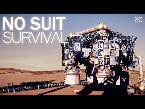 No Suit Survival: Ep. 20 Preparation – Space Engineers