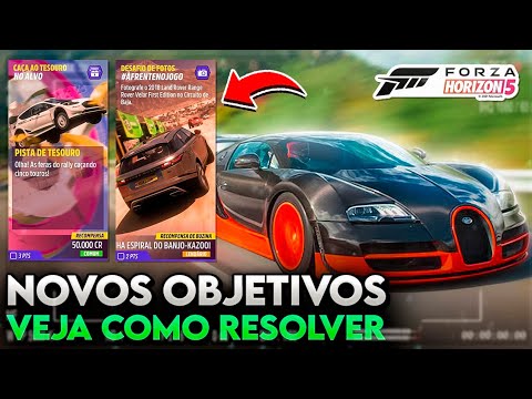 OBJETIVOS BUGADOS !! VEJA COMO RESOLVER OS OBJETIVOS DO FORZA HORIZON 5 !!