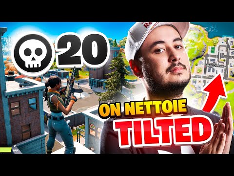 ON NETTOIE TILTED TOWERS !!! (Fortnite ft. Inoxtag & Etoiles)