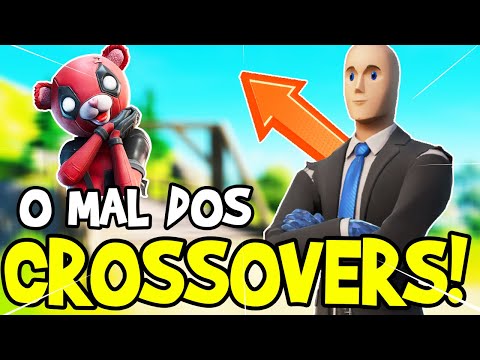 OS CROSSOVERS DO FORTNITE TEM UM GRANDE PROBLEMA! – FORTNITE BATTLE ROYALE