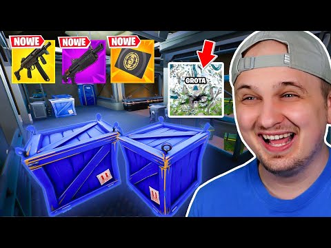 OTWORZYŁEM NAJWIĘKSZY SEJF W NOWEJ GROCIE! Aktualizacja w Fortnite